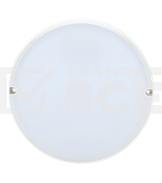 Светильник IEK LED ДПО 2014Д 12Вт IP54 6500К деж круг с АД