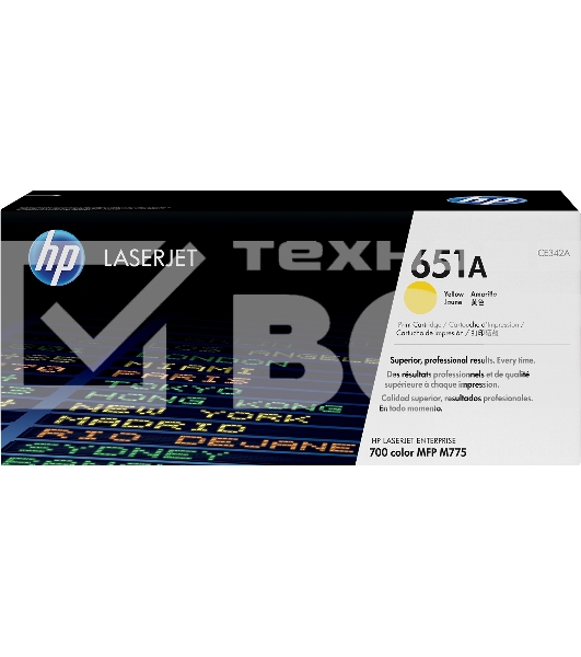 Картридж лазерный HP CE342A желтый LaserJet 700 Color MFP 775 (16000стр.)