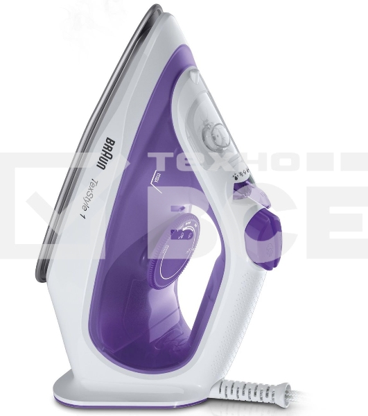 Утюг Braun TexStyle1 SI1080VI 2000Вт фиолетовый/белый