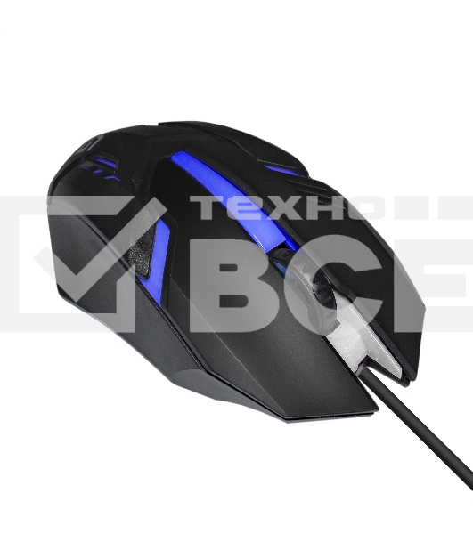 Комплект ExeGate Professional Standard Combo MK140 с подсветкой (клавиатура влагозащищенная 104кл. +  мышь оптическая 1000dpi, 3 кнопки и колесо прокрутки, длина кабелей 1,5м; USB, серый, Color Box)