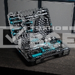 Набор инструментов Gross 76 предметов, 120 зубьев, CrV1/4, 1/2