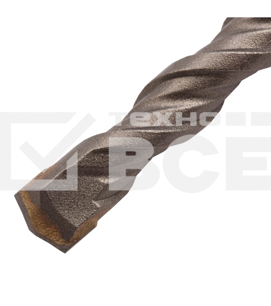 Бур по бетону, двойная спираль, Cobalt W-tip, 8x110 мм, SDS PLUS Denzel