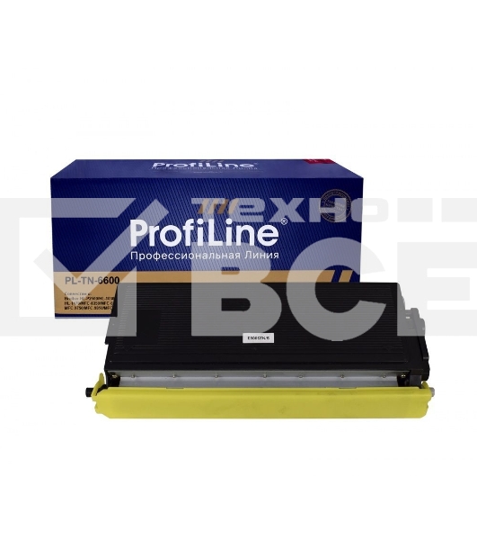 Картридж PL-TN-6600 для принтеров Brother HL-P2500/HL-1030/HL-1230/HL-1430/HL-1470/MFC-8350/MFC-8750/MFC-9600/MFC-9750/MFC-9850/MFC-9860/MFC-9880 6000 копий ProfiLine