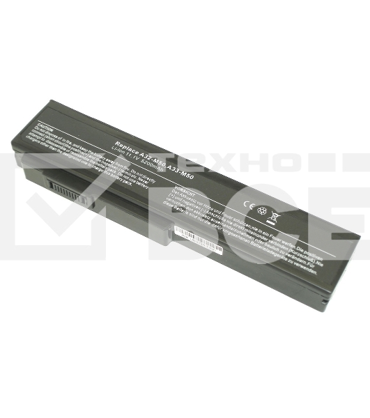 Аккумуляторная батарея для ноутбука Asus X55 M50 G50 N61 M60 N53 M51 G60 G51 5200mAh OEM черная