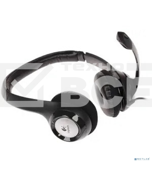 Гарнитура Logitech Headset Logitech H390 USB черный