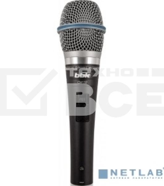 Микрофон проводной BBK CM132 5м темно-серый