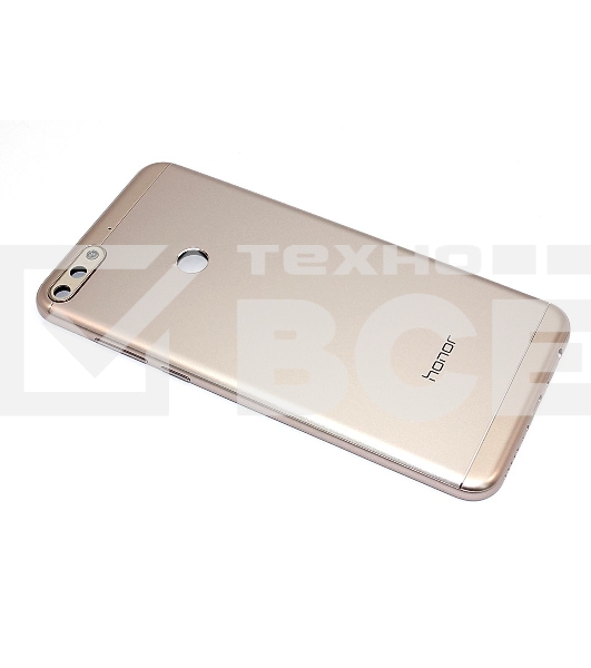 Задняя крышка для Huawei Honor 7C Pro  золотая