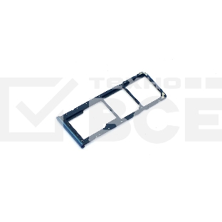 Лоток для SIM-карты Huawei Y9 2019 синий