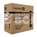 Компьютерный корпус Minitower Exegate EX294384RUS Mistery R2 (mATX, без БП, 2*USB+1*USB3.0, аудио, черный, 1 вент. 12см с RGB подсветкой и полоса на передней панели, боковая панель - закаленное стекло), фото10