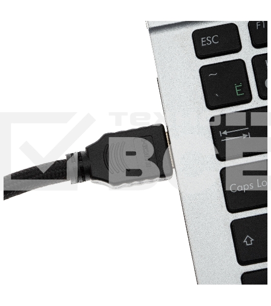 Кабель аудио-видео Cactus CS-HDMI.2-1.5 HDMI (m)/HDMI (m) 1.5м. Позолоченные контакты черный