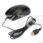 Мышь проводная Gembird MOP-110 черный, 1000 dpi, USB, кнопки - 3, фото6