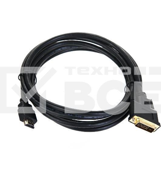 Кабель HDMI-DVI 3M LCG135E-3M TV-COM