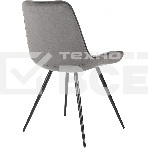 Стул для дома Бюрократ CH-K2_4 комплект 4 шт т.с ерый Holland 18 металл черный на ножках (CH-K2_1/HL18_4), фото5