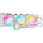 Система жидкостного охлаждения Water Cooling System Corsair iCUE H150i ELITE CAPELLIX XT (360мм, белый, RGb/Fans: 3x120мм, 65.57CFM, 37dBA, 2100RPM/Rad thickness 27мм/S: 1851, 1700, 1200, 115X, AM5, AM4), фото8