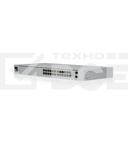 Коммутатор 24PORT 1000M 2SFP USW-24 UBIQUITI