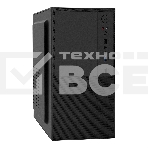 Компьютерный корпус Minitower ExeGate BAA-308UC-AA500 (mATX, БП AA500 с вент. 8см, 1хUSB/1хUSB 3.0/1хTypeC, HD Audio, черный), фото3