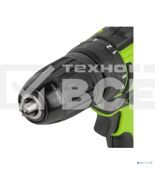 Дрель-шуруповерт Greenworks GD24DD35 аккумуляторная, 24V, б/щет, 29/35Нм,2х2Ач,ЗУ,кор [3704007CUC]