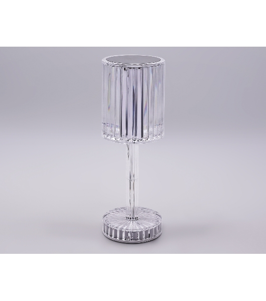 Настольная светодиодная лампа Ambrella light DE8066 CL прозрачный LED 3000K/4200K/6400K 3W