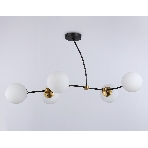 Светитльник Ambrella Light TR2548/5 BK/SB черный/бронза E27/5 max 60W 950*600*450, фото 1