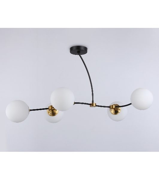 Светитльник Ambrella Light TR2548/5 BK/SB черный/бронза E27/5 max 60W 950*600*450