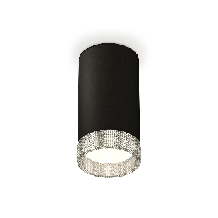 Светильник Ambrella Light XS8162010 SBK/CL черный песок/прозрачный GX53 (C8162, N8480)