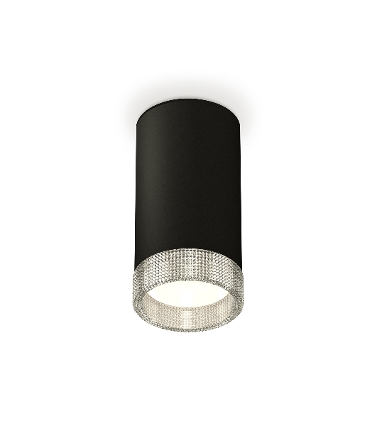 Светильник Ambrella Light XS8162010 SBK/CL черный песок/прозрачный GX53 (C8162, N8480)