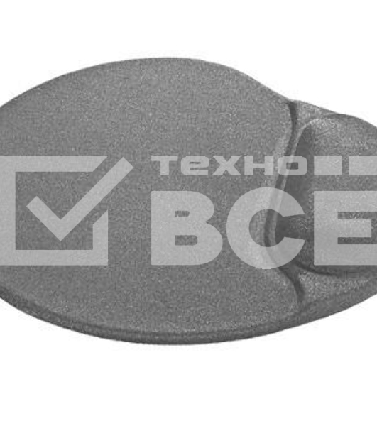 Коврик для мыши Defender гелевый Easy Work (серая лайкра) нескользящ.основа,260х225х5мм