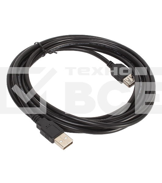 Кабель USB Defender USB02-10 USB2.0 AM-AF, 3.0м