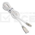 Кабель USB ACD-Infinity Lightning ~ USB-A TPE, 1.2м, белый (ACD-U922-P5W), фото4