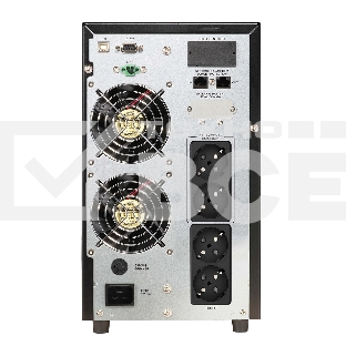 Источник бесперебойного питания CROWN On-Line CMUOA-350-3K EURO 3000VA/2700W, корпус металл, TOWER, АКБ 6*12V/9AH, PF-0.9, AVR 110-300V, порт RJ-11/45+USB/RS-232, EPO, розетки 4*EURO, входной кабель 2 м, вентилятор охлаждения, автомат, слот для SNMP, порт