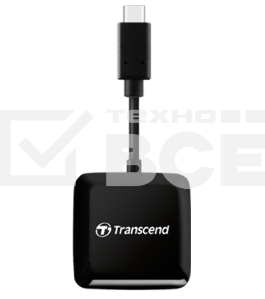 Картридер Transcend RDC3 USB Type-C (USB 3.2 Gen 1) / SD / MicroSD