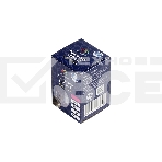 Лампа шар e27 6 LED  Ø45мм - розовая, прозрачная колба, эффект лампы накаливания, фото3