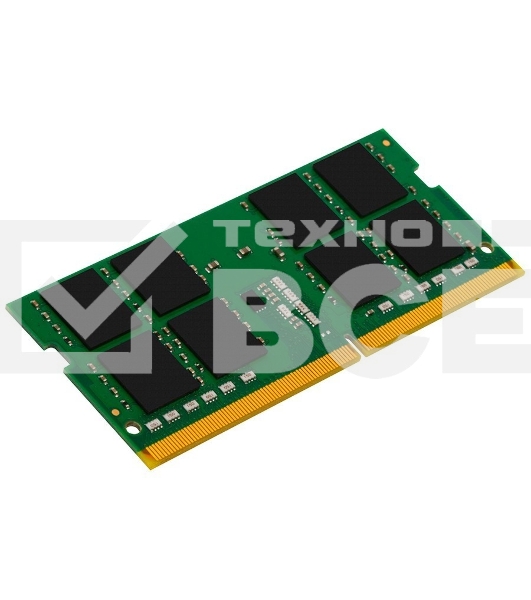 Оперативная память Kingston ValueRAM, DDR4, 32Gb (1x32Gb), 3200MHz, CL22, SO-DIMM