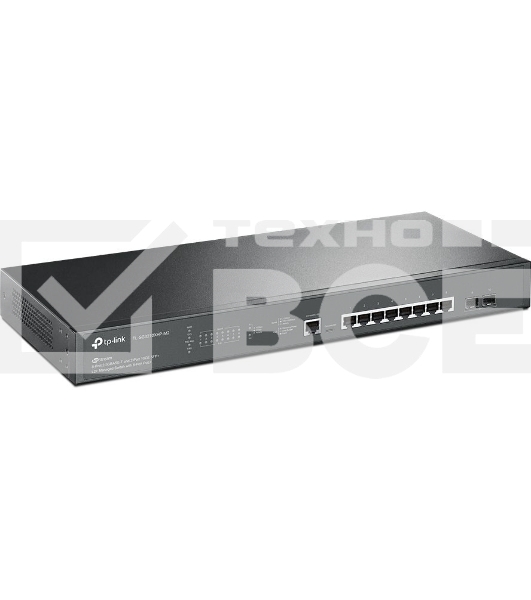 Коммутатор TP-Link Jetstream 8-port 2.5G multi-giga L2+ managed PoE switch with 2 10G uplink ports, 8 100/1000/2.5G RJ-45 ports, 2 1G/10G SFP+ slots,1 RJ-45 + 1 Micro-USB console ports, 8 802.3af/at PoE+ ports, 240W PoE budget, abundant L2/L2+ features, 1