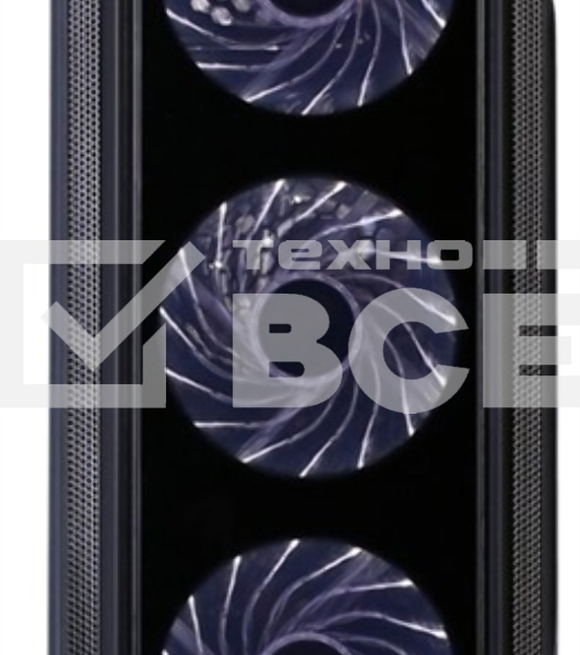 Компьютерный корпус Zalman i3 edge черный без БП ATX 3x120mm 2xUSB2.0 1xUSB3.0 audio bott PSU