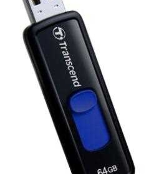 Флешка USB Transcend JetFlash 760 (TS64GJF760), 64Gb, USB 3.0, R/W 130/40, черный/синий