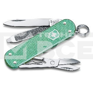 Нож перочинный Victorinox Classic Minty Mint (0.6221.221G) 58мм 7 функций карт.коробка