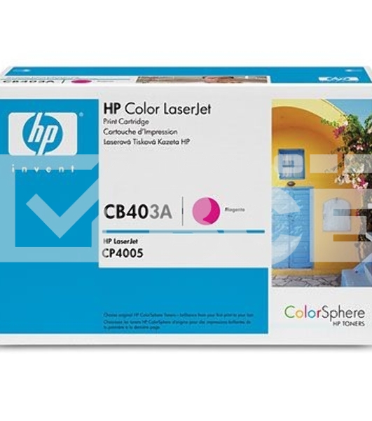 Картридж лазерный HP CB403A пурпурный для CP4005 7500стр.
