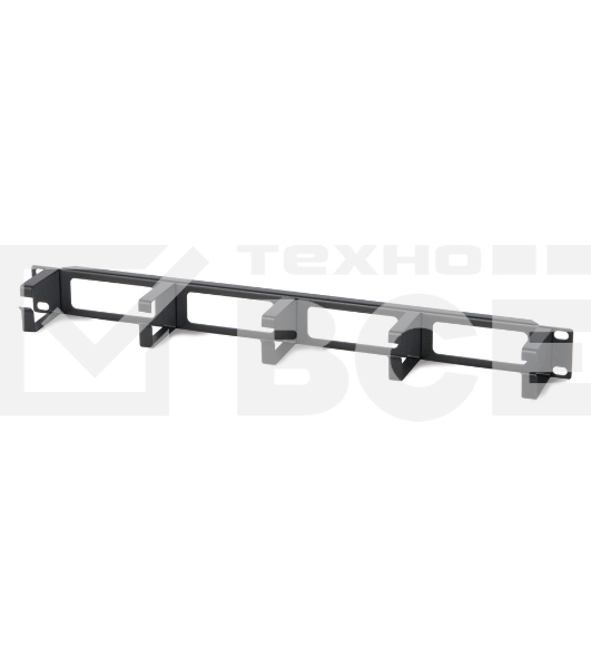 Кабельный организатор Hyperline CM-1U-ML с металлическими кольцами, 19