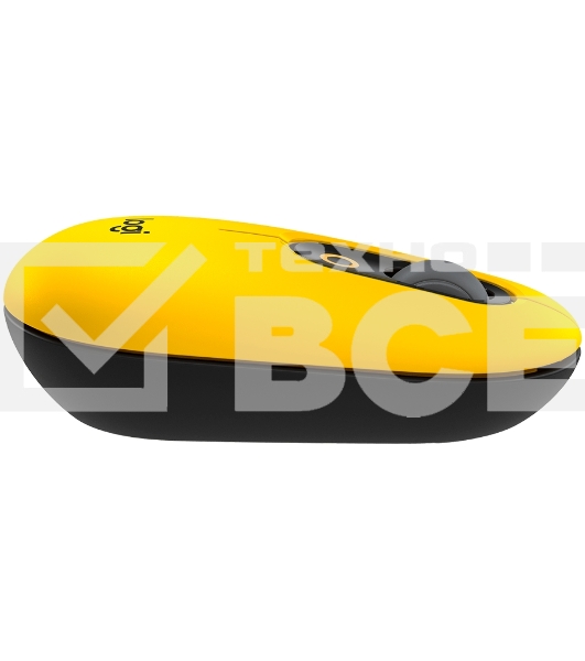 Мышь беспроводная Logitech POP Mouse желтый, 4000 dpi, Bluetooth, кнопки - 4