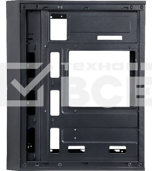 Компьютерный корпус Accord A-300 черный без БП ATX 1x120mm 2xUSB2.0 1xUSB3.0 audio