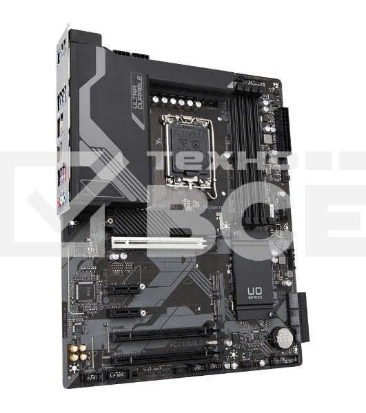 Материнская плата Gigabyte Z790 UD, LGA 1700, Intel Z790, 4xDDR5, 6xSATA, 3xM.2, 1xPCI-E 5.0 x16, 1xPCI-E 4.0 x4, 1xPCI-E 3.0 x1, 1xHDMI, 1xDP, 1x 2.5Gb LAN, 4xUSB-A 2.0, 4xUSB-A 3.2 Gen 1, 1xUSB-A 3.2 Gen 2, 1xUSB-C 3.2 Gen 2x2, 7.1, ATX