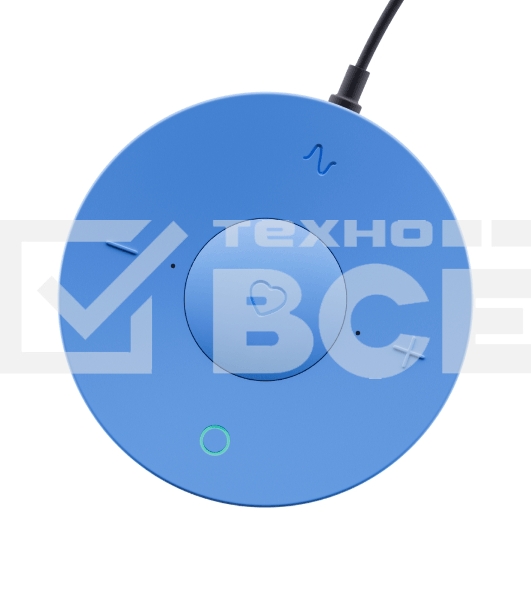 Умная колонка Sber SberBoom Mini, 5Вт, с голосовым ассистентом Салют, безоблачный голубой