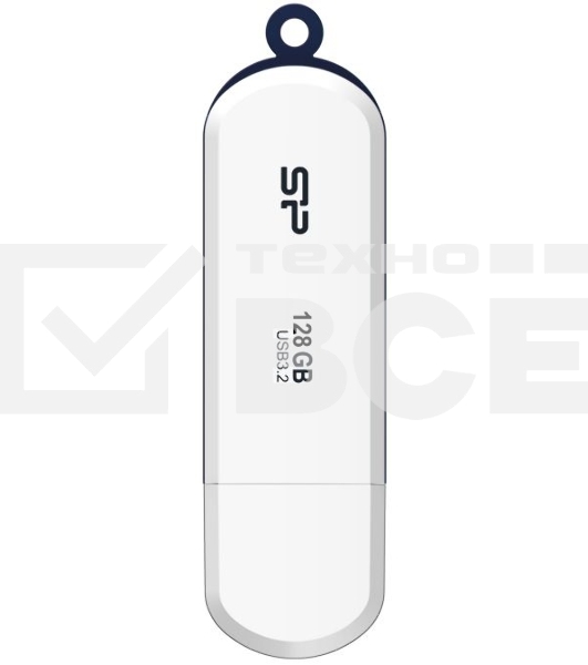 Флеш диск 128Gb Silicon Power Blaze B32, USB 3.2, Белый