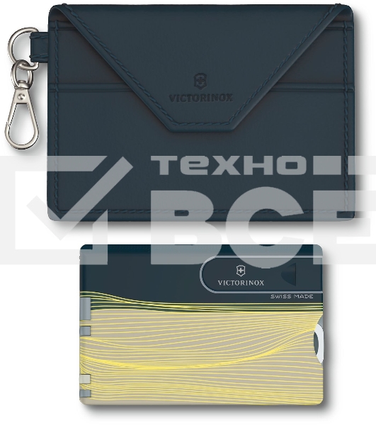 Швейцарская карта Victorinox Swiss Card Classic New York Style (0.7100.E223) зеленый коробка подарочная