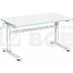 Стол детский Cactus CS-KD-LBL столешница МДФ, голубой 100x80x60см, фото 1