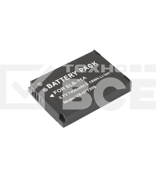 Аккумуляторная батарея для фотоаппарата Samsung CL65 (SLB-11A) 3.7V 1400mAh