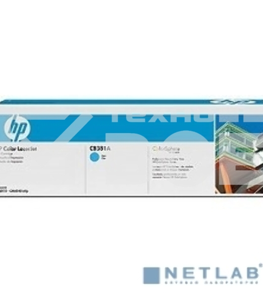 Картридж лазерный HP CB381A голубой Color LJ CP6015/CM6030mfp/CM6040mfp (21000стр.)