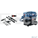 Строительный пылесос BOSCH GAS 12-25 PL (060197C100)  сух/влаж, 25 л, 1250 Вт, L, 65 л/с, фото4