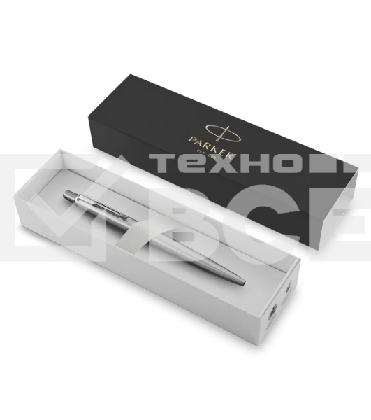 Ручка шариковая Parker Jotter Core K61 (CW1953170) Stainless Steel CT M син. черн. подар.кор.